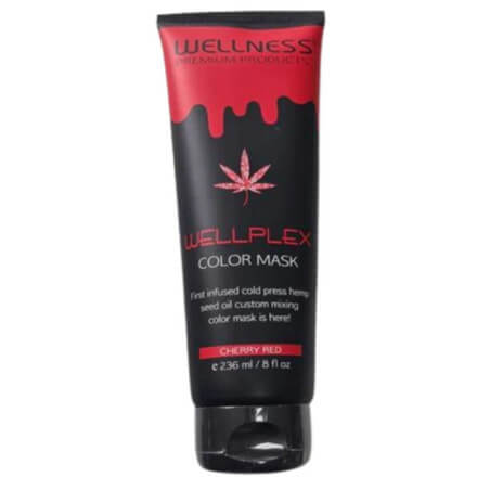 Máscara pigmentante vermelha Wellplex Color Mask Wellness 250ML