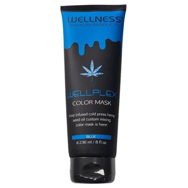 Máscara pigmentante azul pato Teal Yellow Wellplex Color Mask Wellness 250ML Máscara pigmentante azul pato Teal Yellow Wellplex Color Mask Wellness 250ML