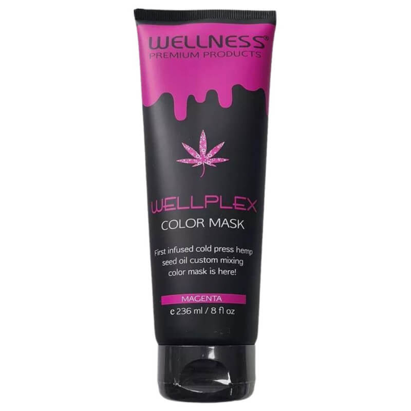 Máscara pigmentante magenta Wellplex Color Mask Wellness 250ML