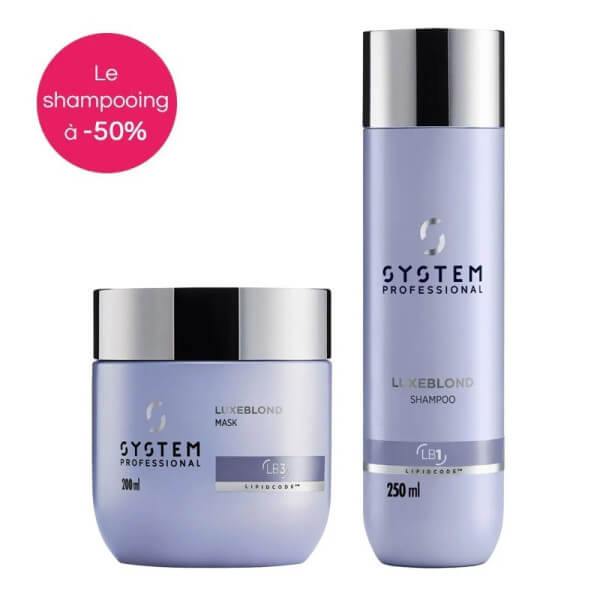 LuxeBlond Routine mit System Professional Emulsion LuxeBlond Routine mit System Professional Emulsion