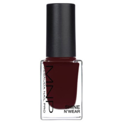 Nagellak Shine N'Wear 201 roodzwart MNP 10ML