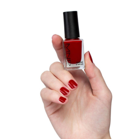 Nail polish Shine N'Wear 204 lacquer red MNP 10ML