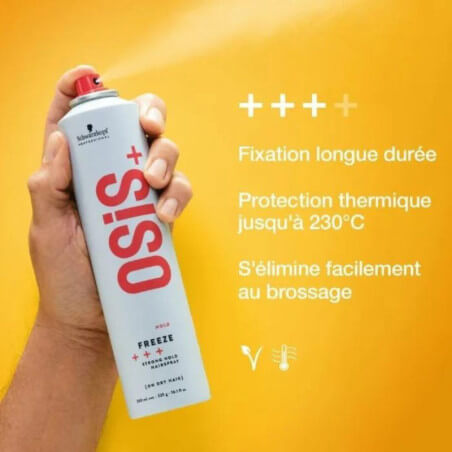 Spray de fixação forte OSiS+ Freeze Schwarzkopf 500ML