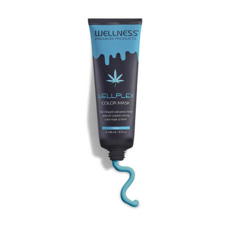 Masque pigmentant bleu canard Teal Wellplex Color Mask Wellness 250ML