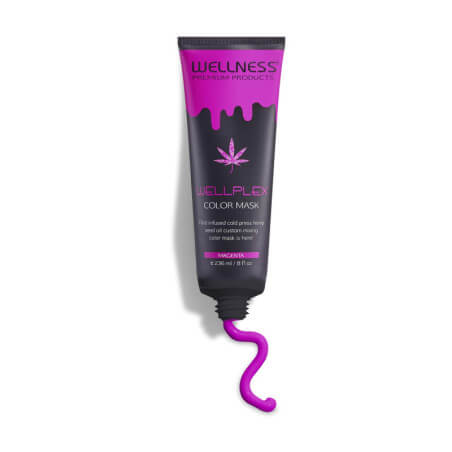 Máscara pigmentante magenta Wellplex Color Mask Wellness 250ML