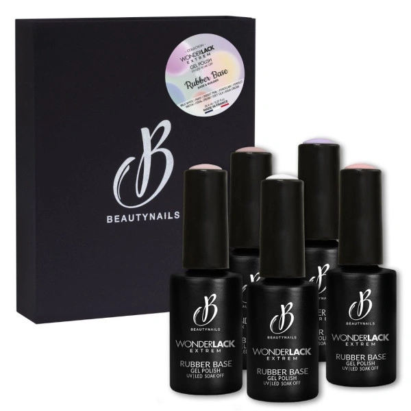 Coffret Sammlung Gummi-Basis Beauty Nails