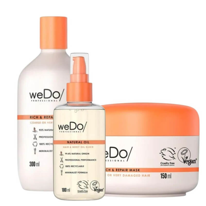 Duo cheveux épais Riche & réparateur weDo/ Professional