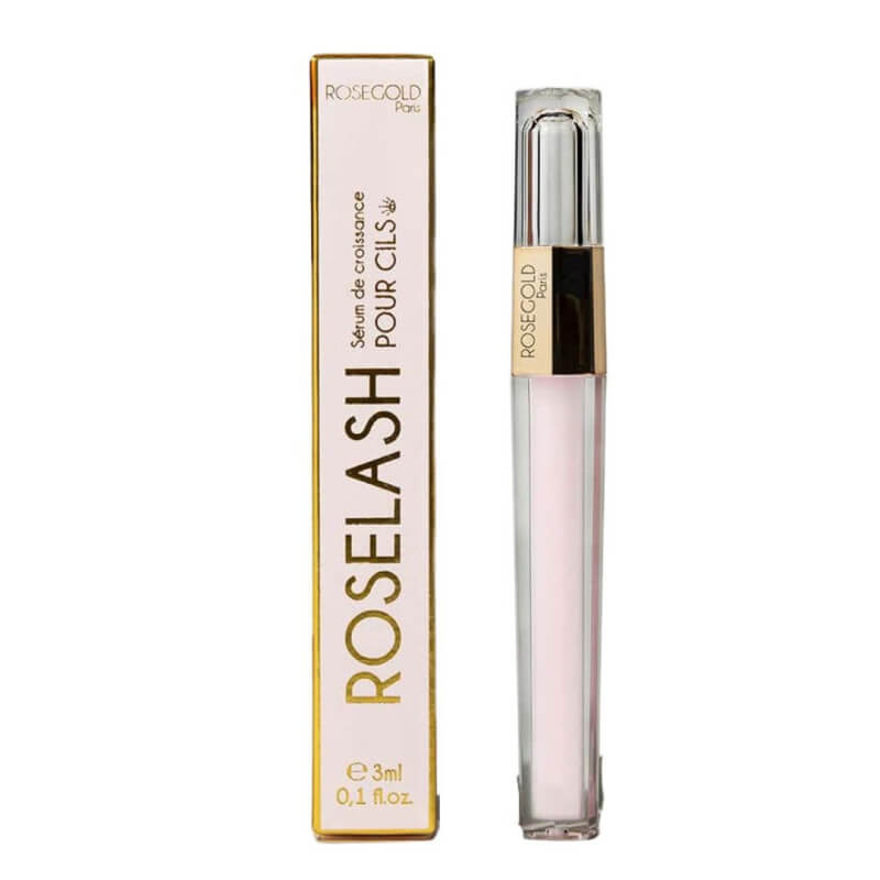 Sérum de crescimento de cílios ROSELASH Rosegold Paris 3ml.