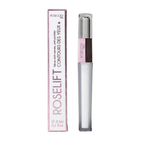 Anti-dark circles and anti-puffiness serum, ROSELIFT Rosegold Paris 3ml