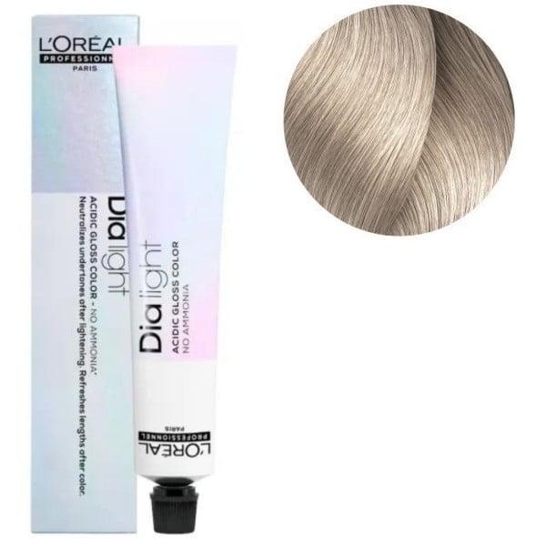 Coloration Dialight Pearls n°10.18 blond très très clair milshake cendré mocca L'Oréal Professionnel 50ML