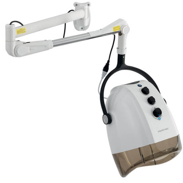 Capacete de secagem Eolo iónico e antieletrostático 1600 Wall branco Capacete de secagem Eolo iónico e antieletrostático 1600 Wall branco