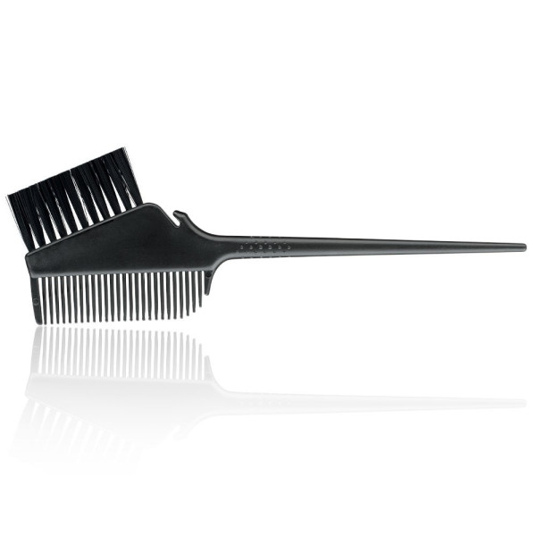 Brush/comb with medium density bristles.