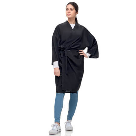 Kimono de salón de satén profesional