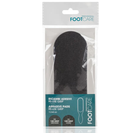 Recargas adesivas para a lixa de pé Re-use Grip.