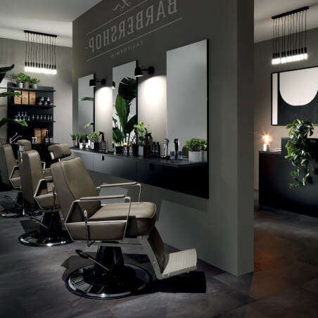 Barber chair Hair Graffiti Grispardo beige