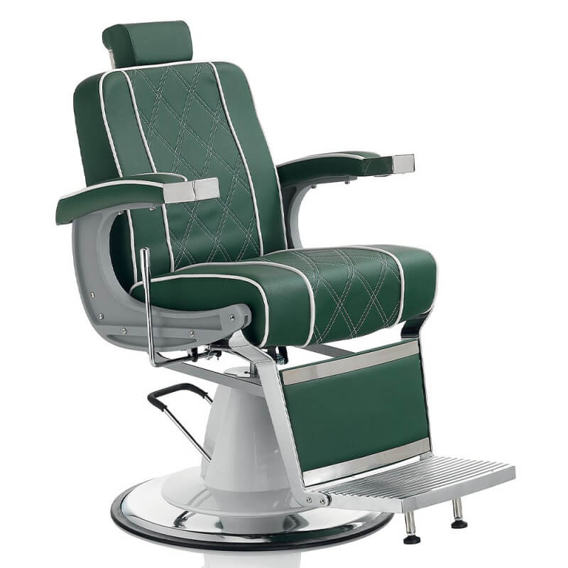 Fauteuil de barbier Hair Granada vert