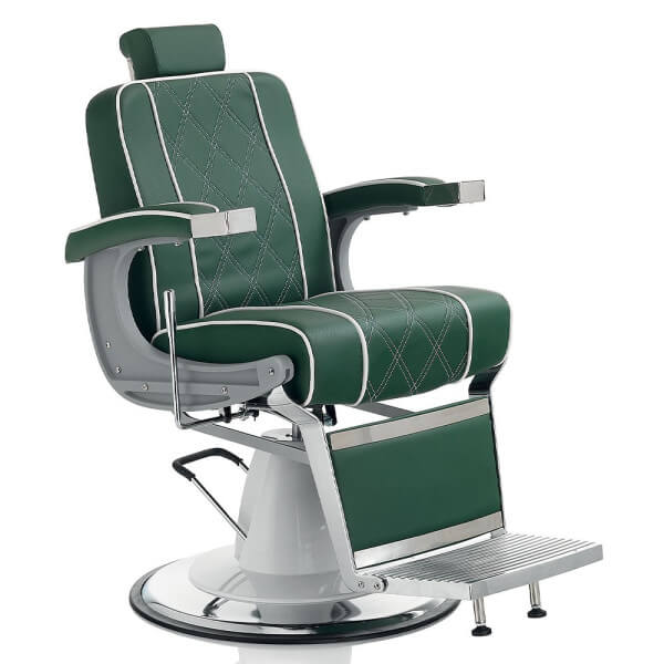 Cadeira de barbeiro Hair Granada verde Cadeira de barbeiro Hair Granada verde