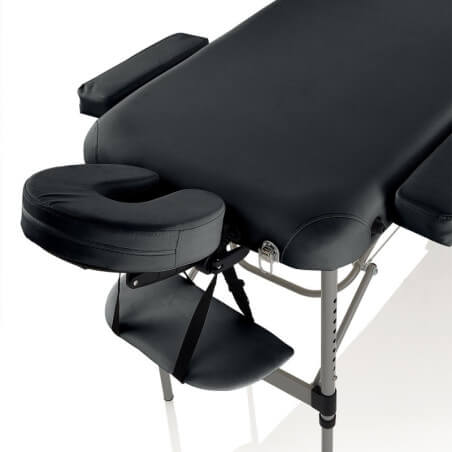 Esthetisch Master Comfort bed in zwart aluminium