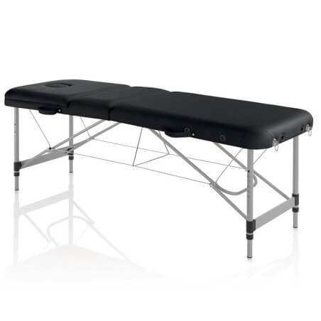 Esthetisch Master Comfort bed in zwart aluminium