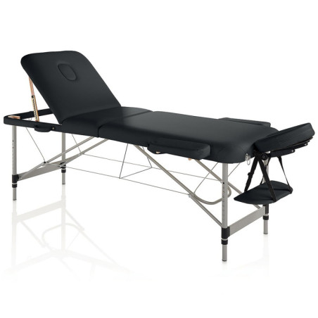 Aesthetic bed Master Comfort black aluminum