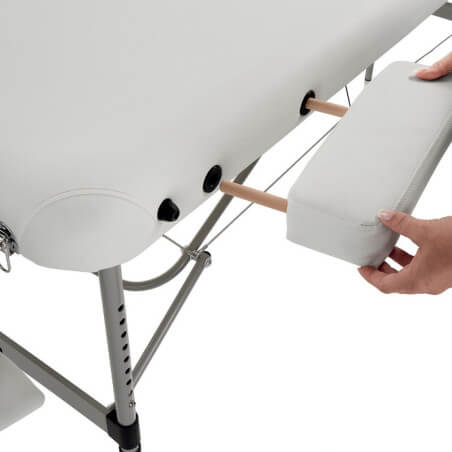 Esthetisch bed Master Comfort in wit aluminium