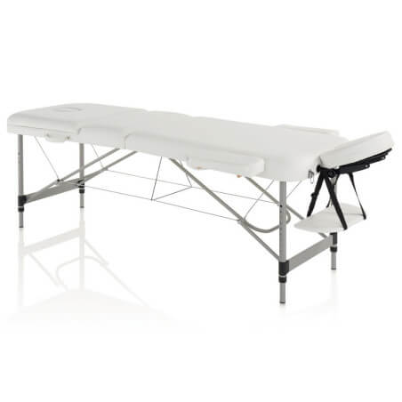 Esthetisch bed Master Comfort in wit aluminium