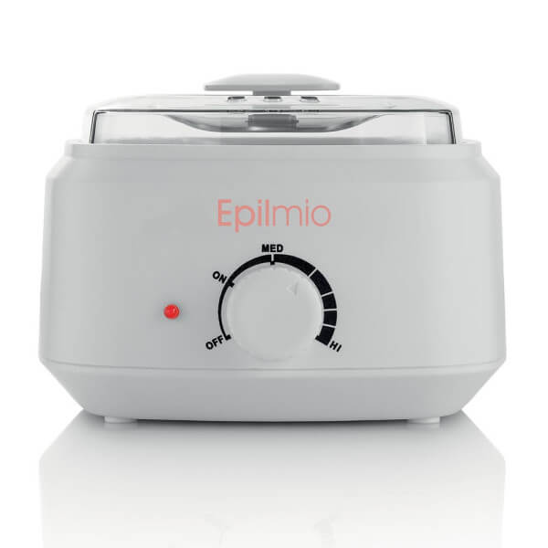 Aquecedor de cera com recipiente Epilmio. Aquecedor de cera com recipiente Epilmio.