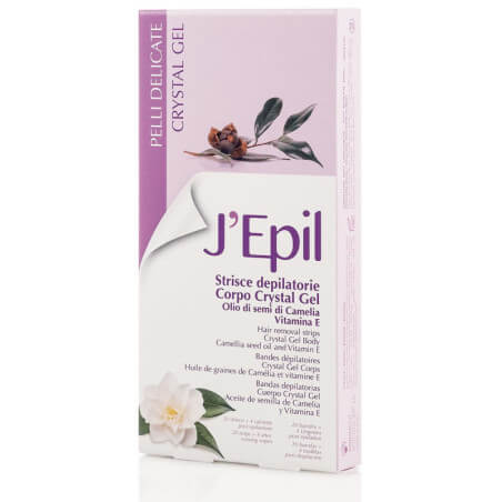 20 tiras de depilação corporal