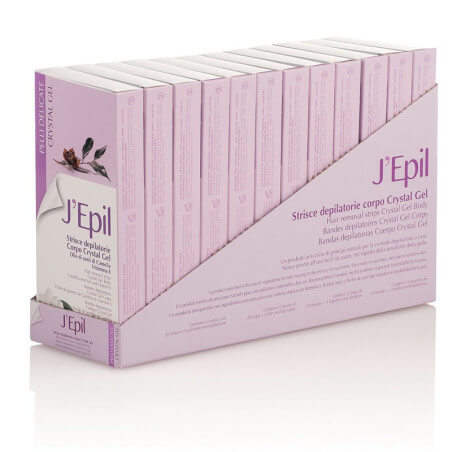 20 tiras de depilação corporal