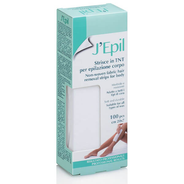 102 tiras de depilação corporal J'Epil