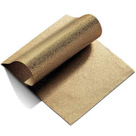 300 extra-embossed 14 micron gold foil sheets