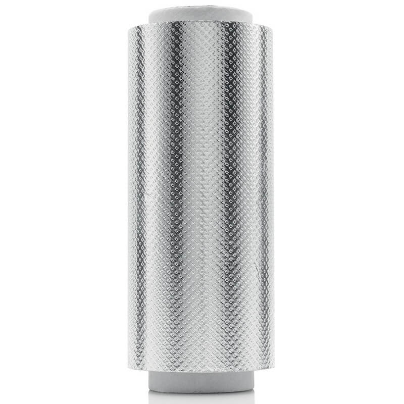 Extra reliëf zilver aluminiumfolie 15 micron