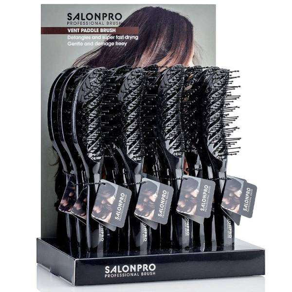 12 brosses Vent Paddle Brush Salon Pro