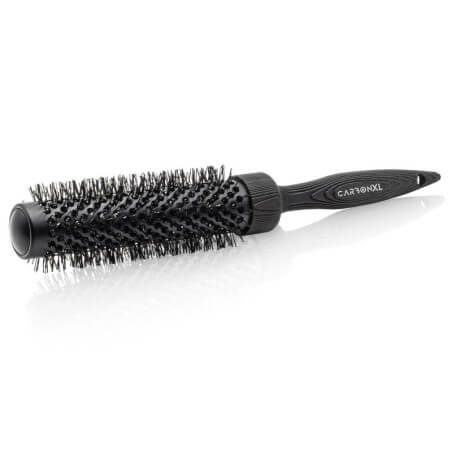 Brosse thermique extra longue Carbon XL 25mm