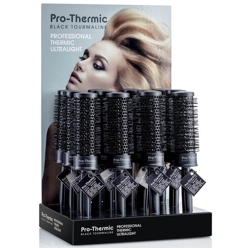 12 escovas térmicas Pro-Thermic de 34mm.