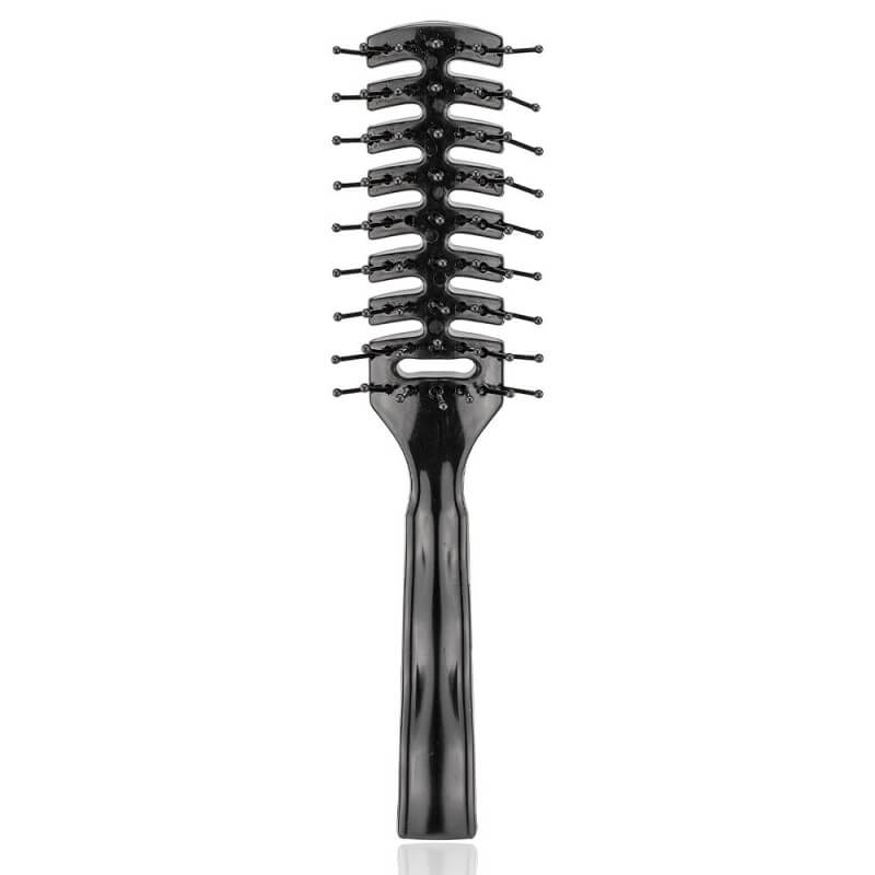 Escova desembaraçadora de nylon Spidertangle preta