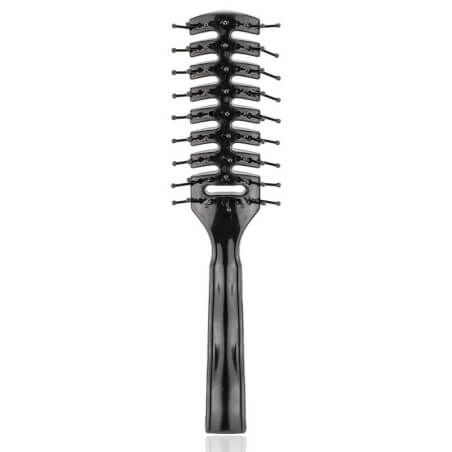 Escova desembaraçadora de nylon Spidertangle preta