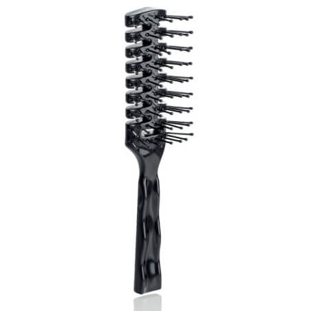 Escova desembaraçadora de nylon Spidertangle preta