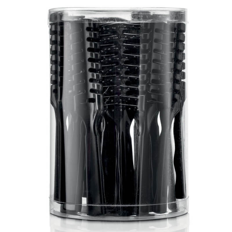 Escova desembaraçadora de nylon Spidertangle preta