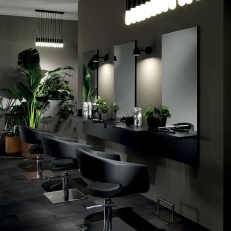 Fauteuil de coiffure Hair Colette base ronde