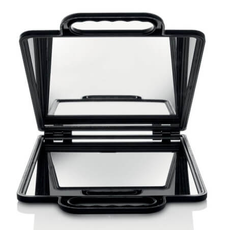 Bolsa de transporte compacta stand-up beauty negra