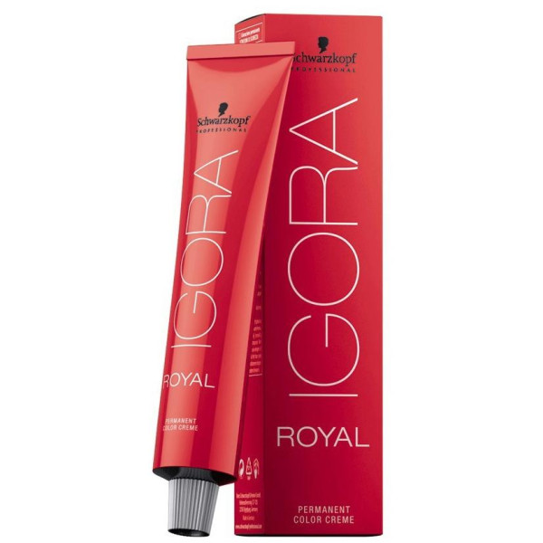 Igora Royal Mix 0,89 gefärbt lila Rotton 60 ml