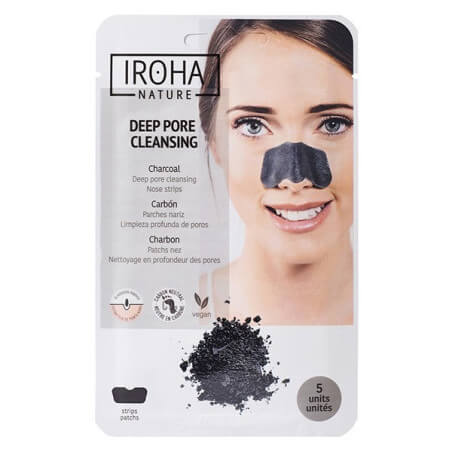 Patchs purifiant Nez anti points noirs IROHA
