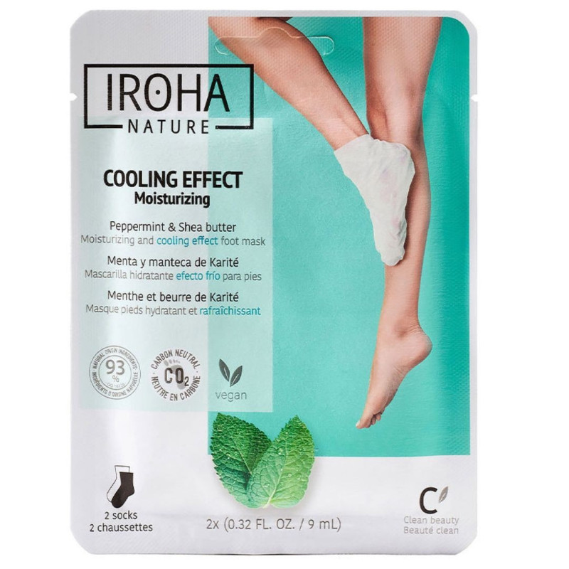 Chaussettes masques relaxantes pieds et ongles IROHA