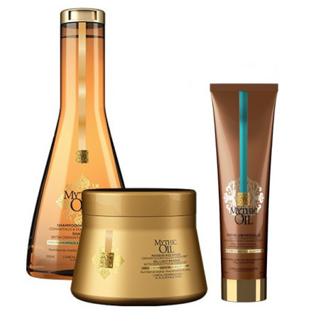 Routine Cheveux fins Mythic Oil avec Crème L'Oréal Professionnel