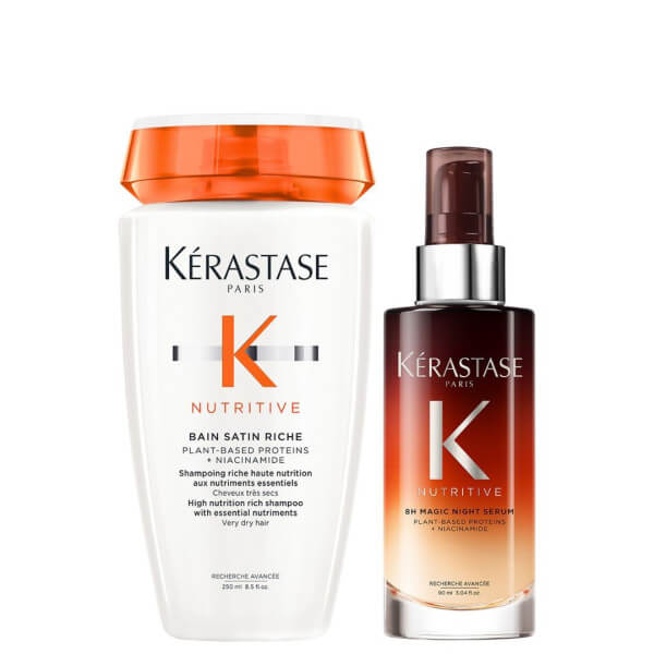 Kérastase Nutritive Night Serum & Satin 1 Bath Duo