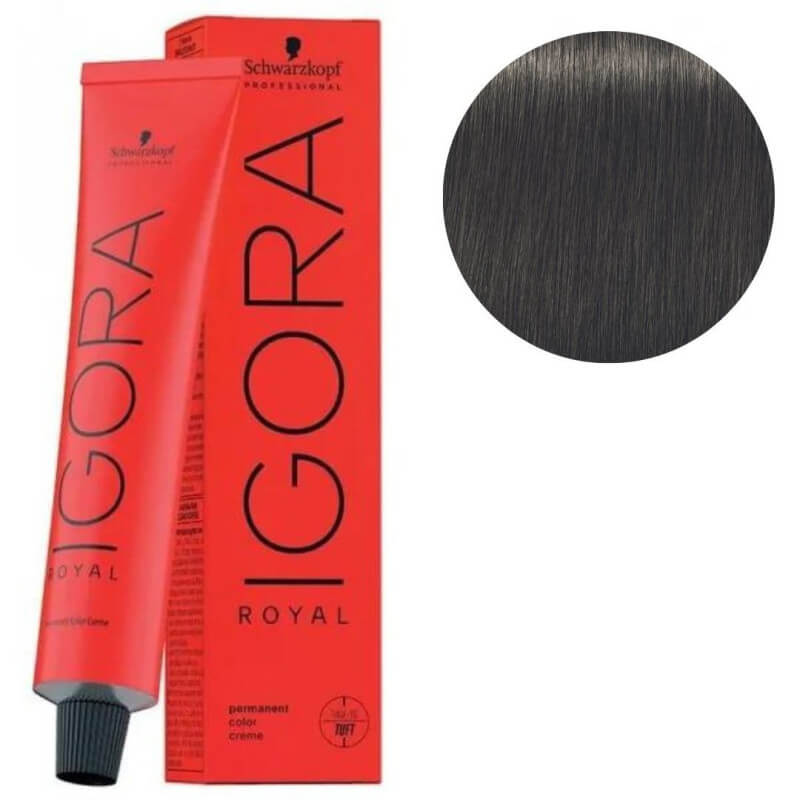Coloration Igora Royal 6-12 blond foncé cendré plus Schwarzkopf 60ML