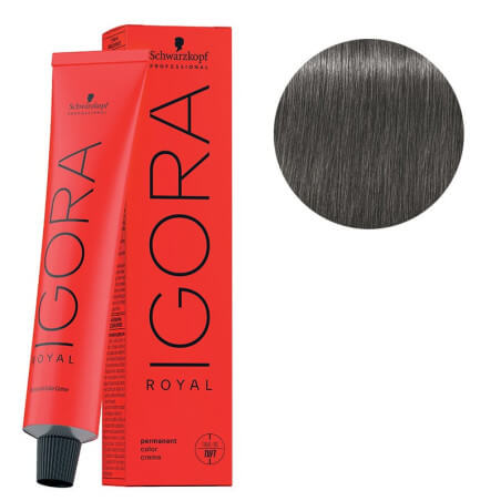 Kleuring Igora Royal 6-12 donker asblond plus Schwarzkopf 60ML