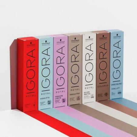 Igora Royal 6-12 Dark blonde ash plus 60 ML