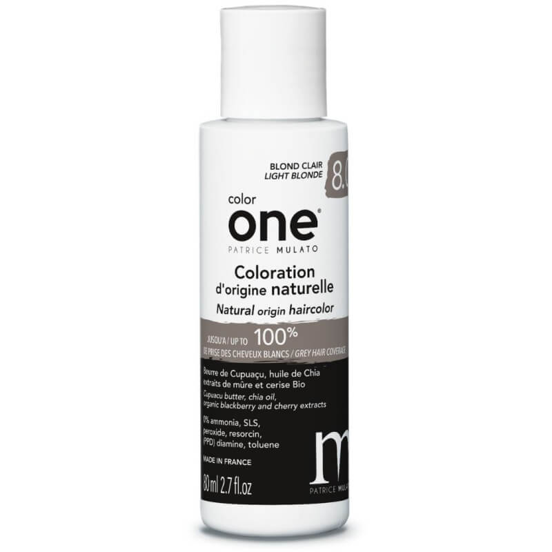 Coloration Color One 8.0 blond clair Patrice Mulato 100ML